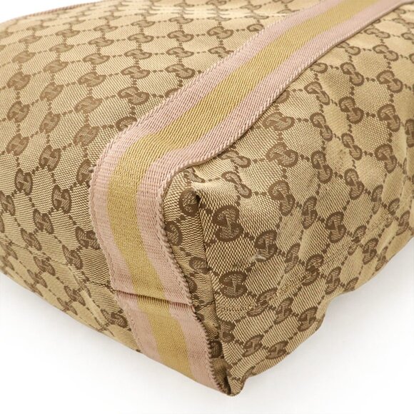 GUCCI Beige Leather Shoulder Bag - Picture 4 of 8